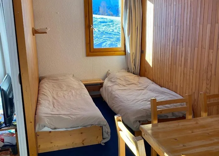 With Balcony In Plagne Village Apartment La Plagne